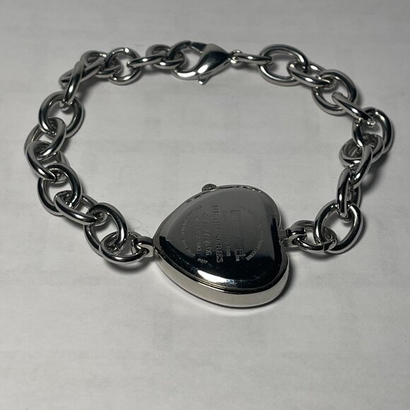 Alabama Crimson Tide NCAA Heart Stainless-Steel Bracelet Watch by Game Time NEW - Picture 3 of 4